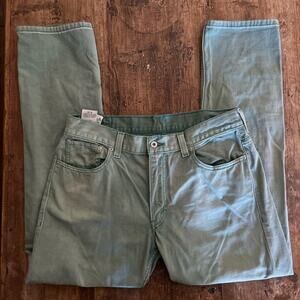 Turqouise Levis 511 Straight Leg zip fly Jeans 36 x 30